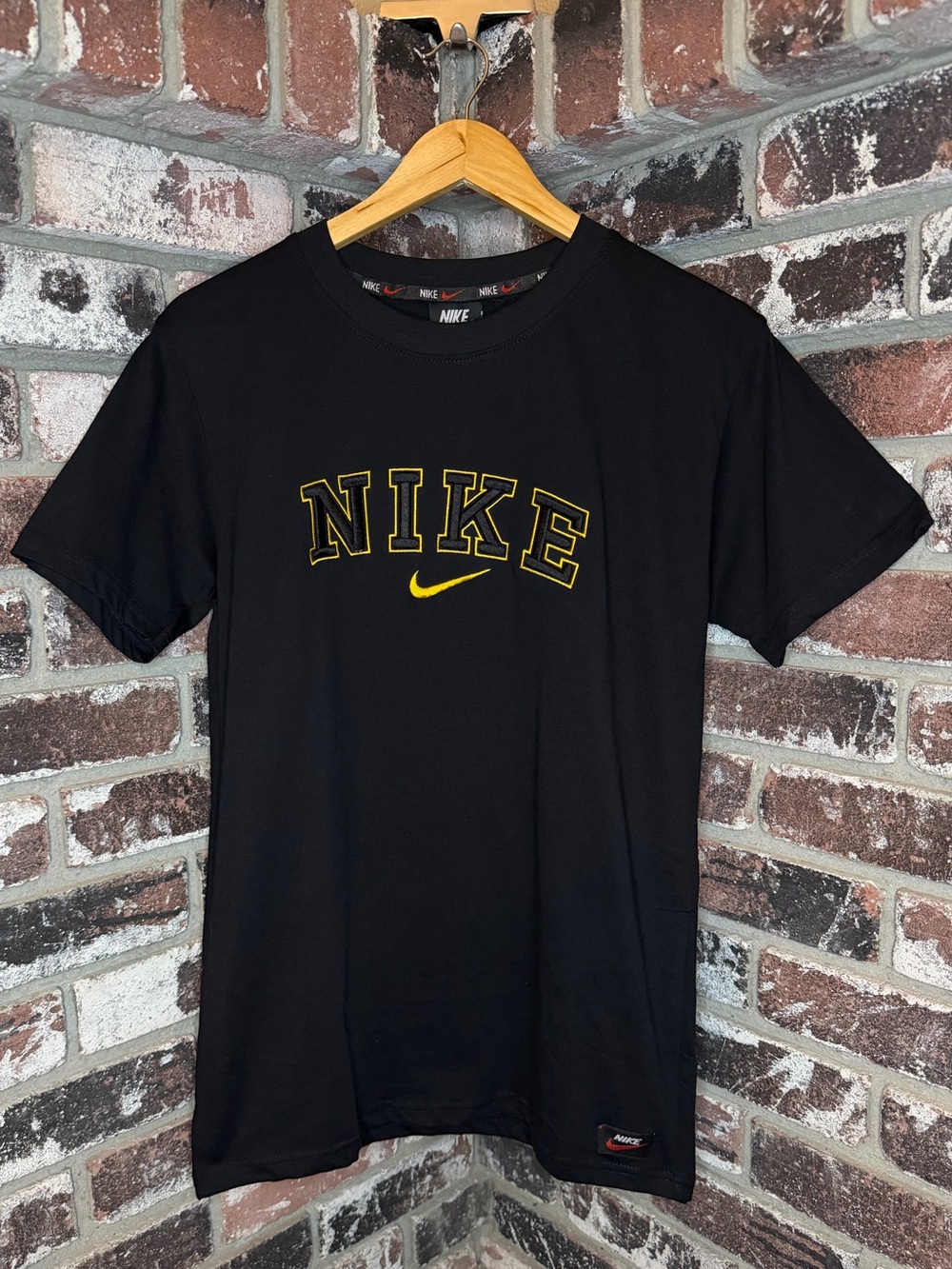 Nike Unique Embroidered Logo Regular Fit Sportswear Tshirt, Tag From Philippines
